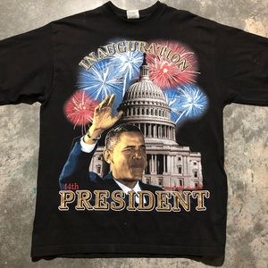 Obama All Over Big Print